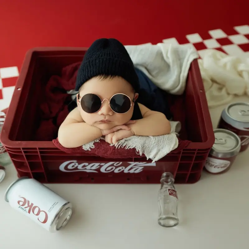 Coke Theme Set - Newborn Photography Props - Image 2